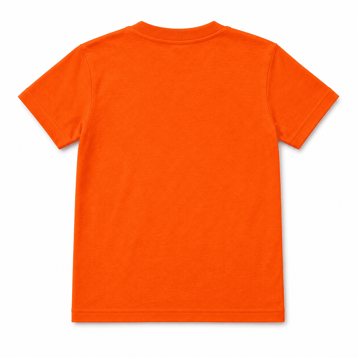 Reekaz Kids Adventure T-Shirt – Orange Cotton Graphic Tee, Soft & Breathable Daily Wear