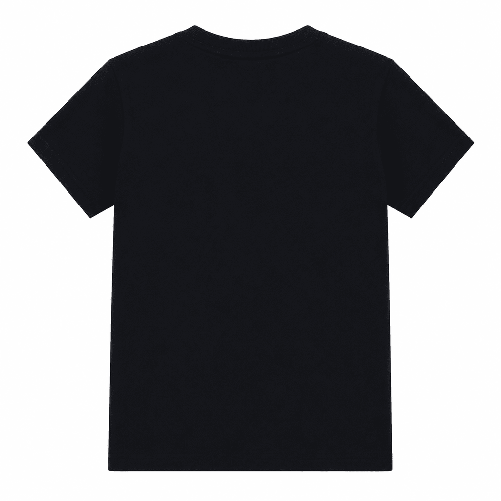 Reekaz Girls "Day Off Fantasy" Graphic T-Shirt – Soft Cotton Crew Neck Casual Tee – Black