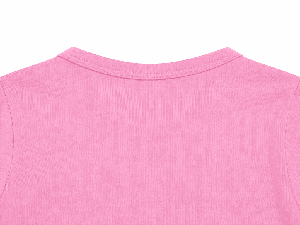 Reekaz Girls Long Sleeve Graphic T-Shirt – Hello Girls Print – Soft Cotton – Pink