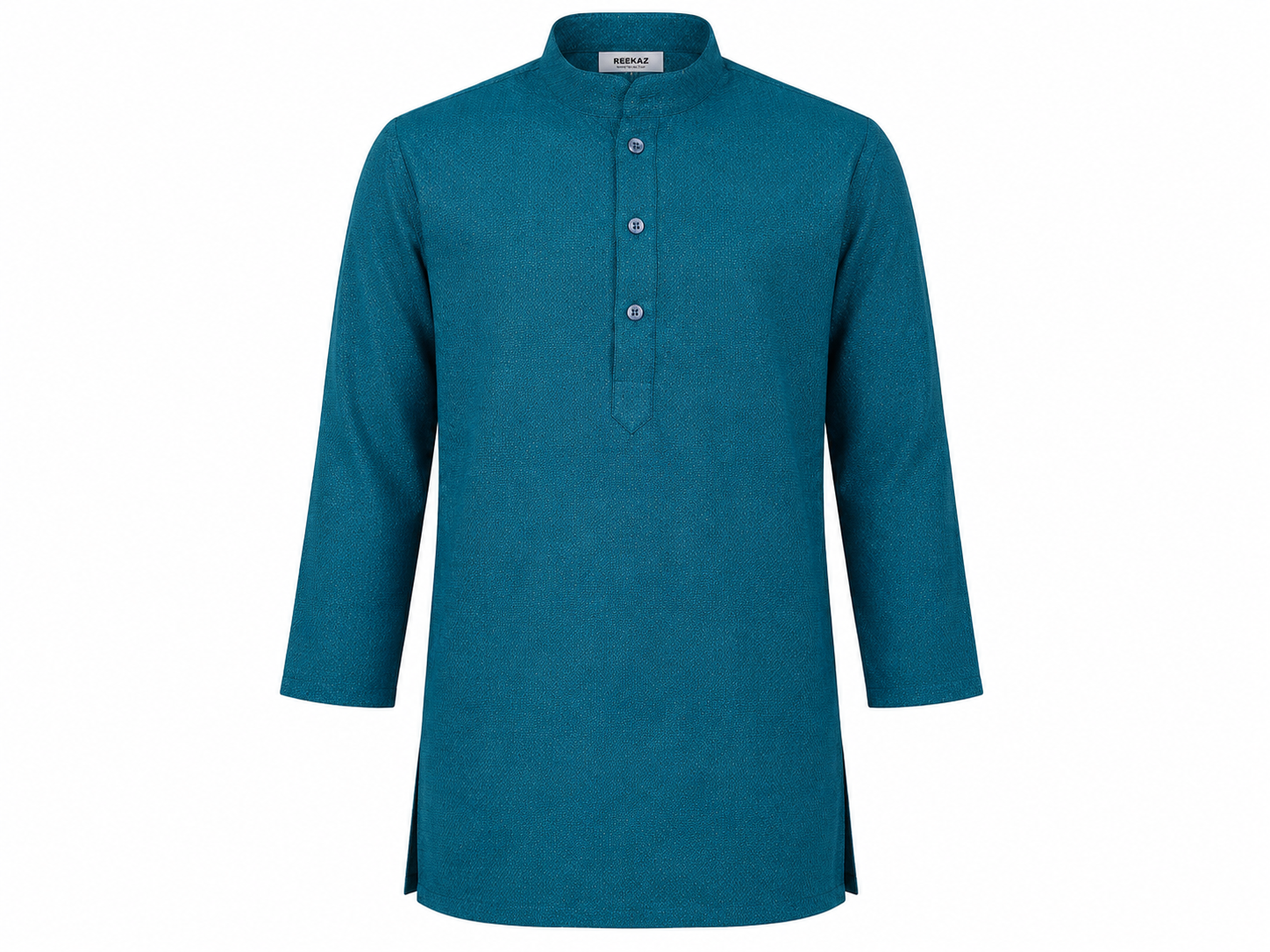 Reekaz Boys Ferozi Kurta | Premium Cotton Blend Traditional Kurta for Kids | Eid, Jummah & Casual Wear | 1–8 Years