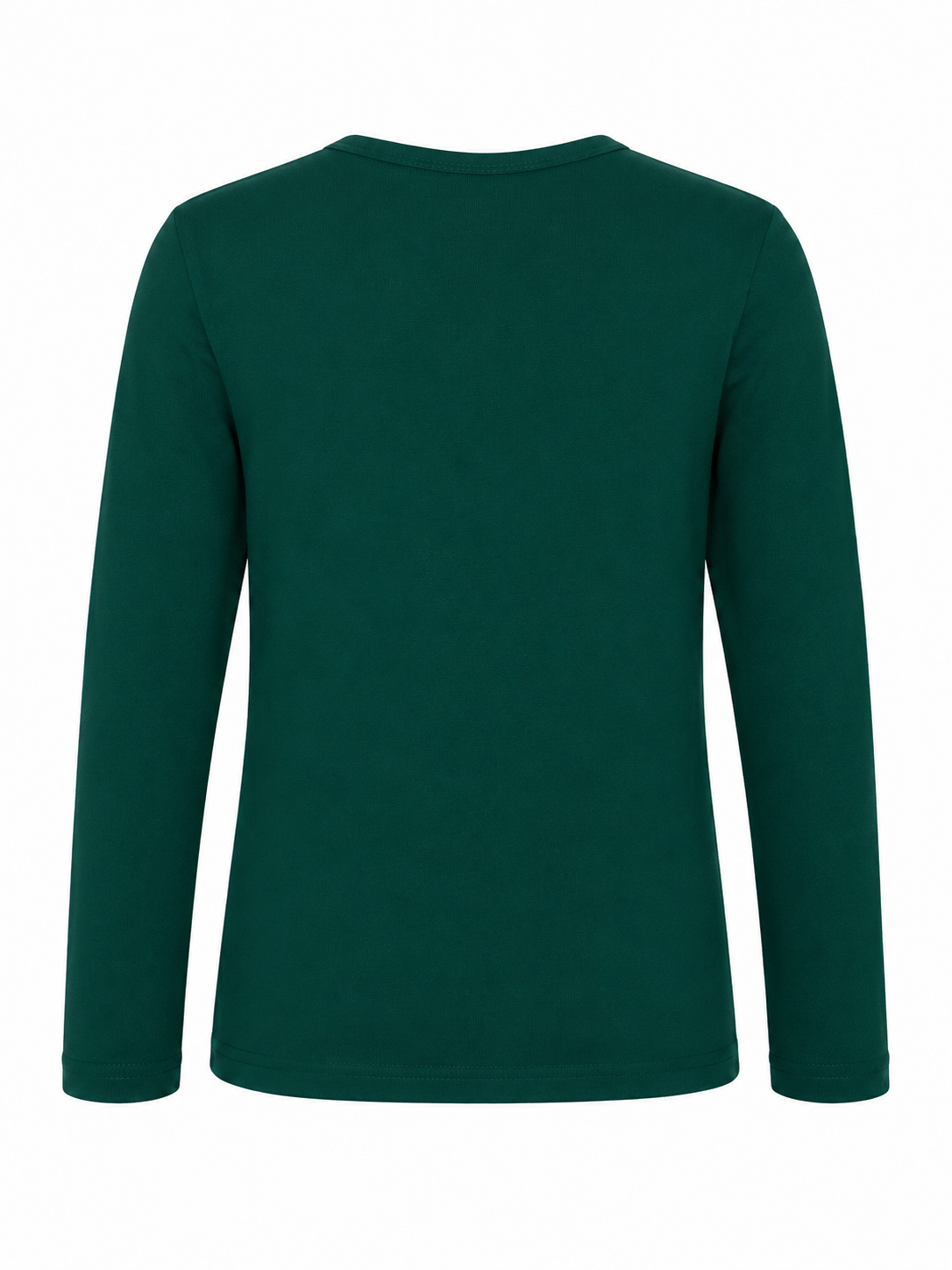 Reekaz Girls Dark Green Full Sleeve T-Shirt – Classy & Fabulous Graphic Cotton Tee