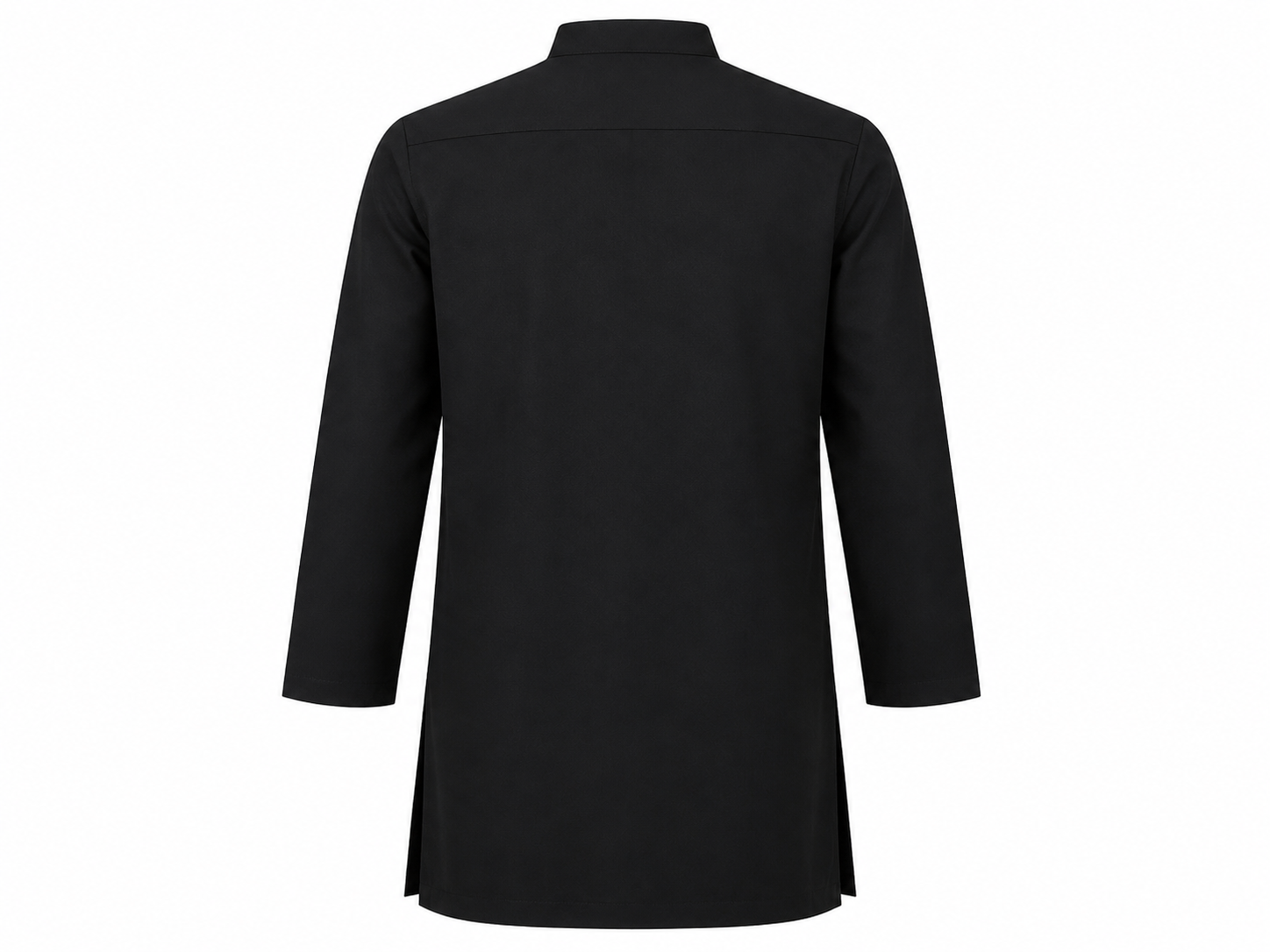 REEKAZ Boys Black Cotton Kurta | Traditional Pakistani Kurta for Kids | Eid & Casual Wear (1-6 Years)