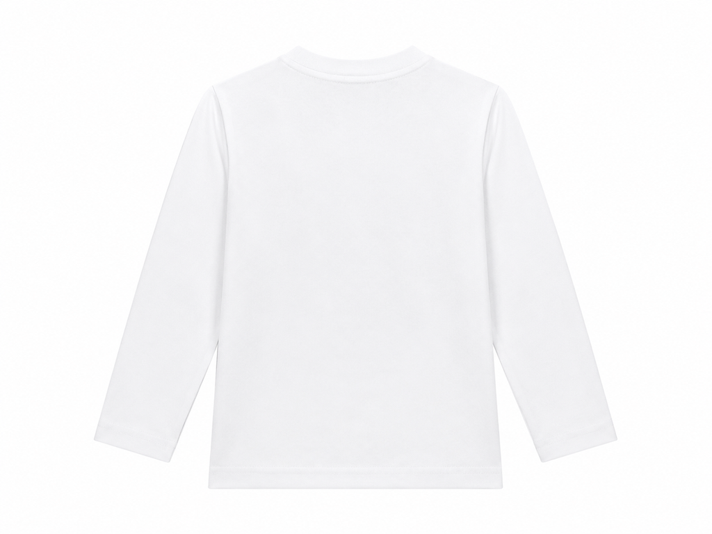 Boys Future Astronaut White Full Sleeve T-Shirt | Soft Cotton Graphic Tee | Reekaz