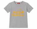 Little Princess Girls Graphic T-Shirt - Grey | Soft Cotton Short Sleeve Tee