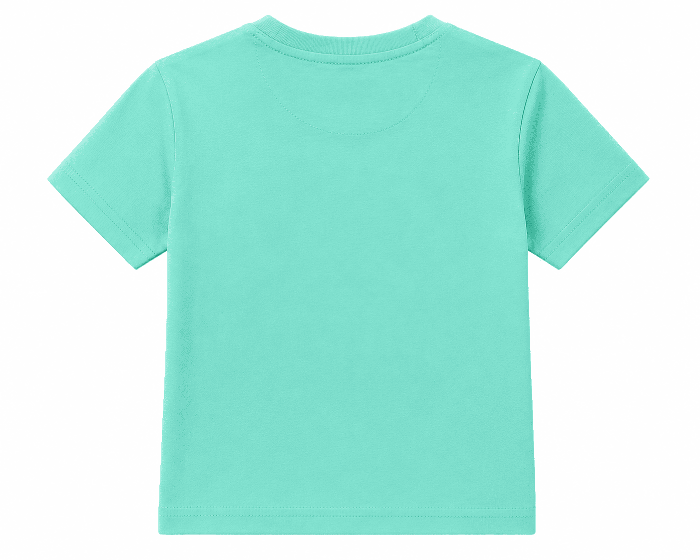 Boys Mint Green "MESSHI 01" Soccer Graphic T-Shirt | Soft Cotton Half Sleeves | Kids Casual Tee (1-12 Years)