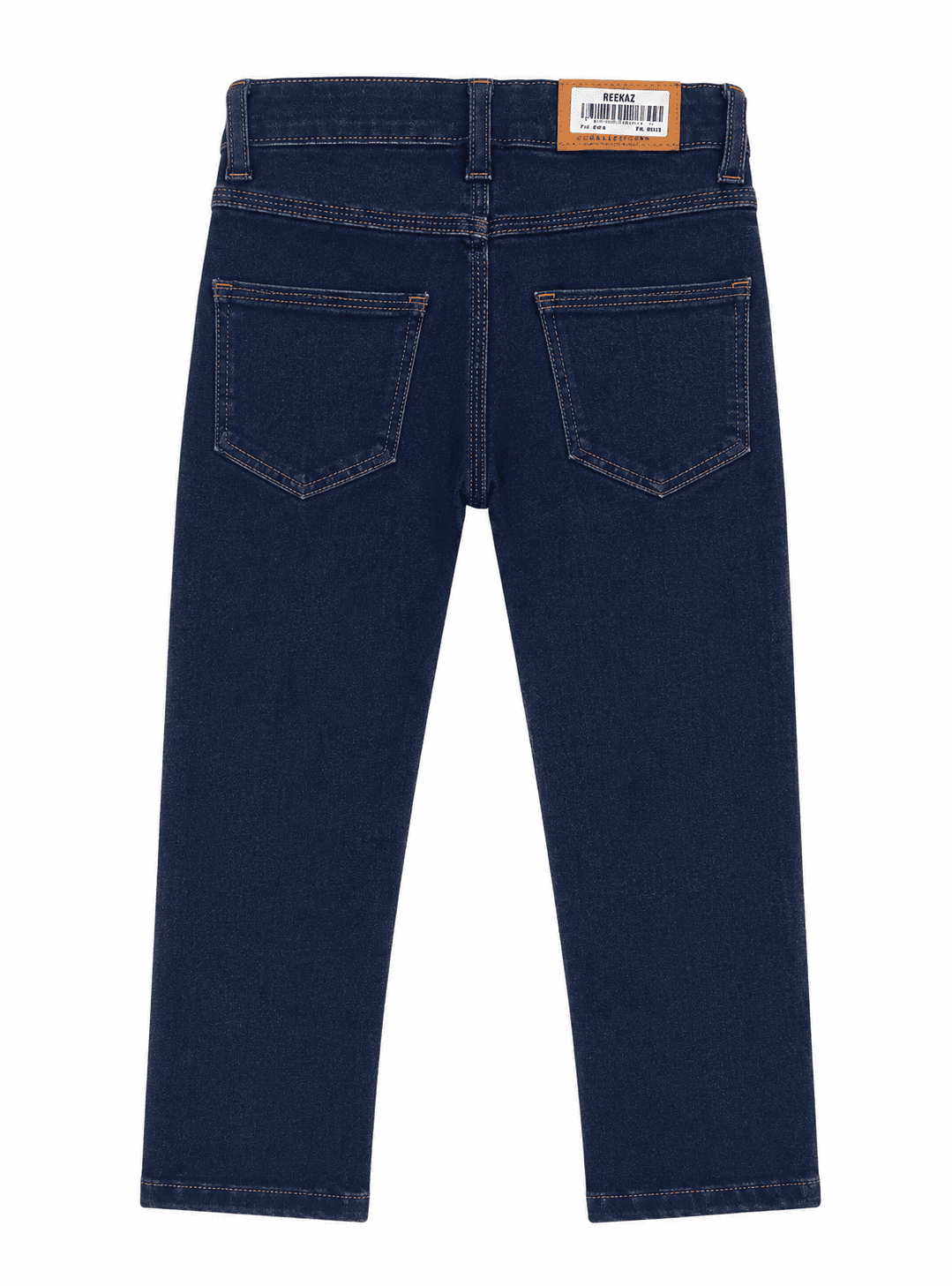 Reekaz Kids Premium Dark Blue Denim Jeans – Classic Everyday Fit