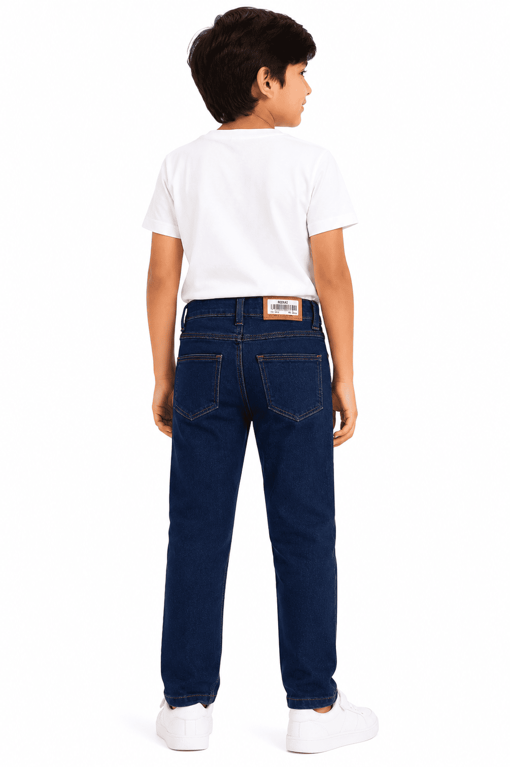 Reekaz Kids Premium Dark Blue Denim Jeans – Classic Everyday Fit