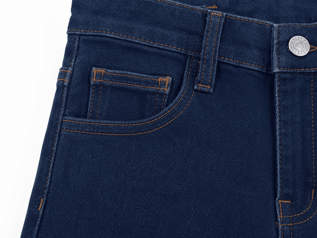 Reekaz Kids Premium Dark Blue Denim Jeans – Classic Everyday Fit