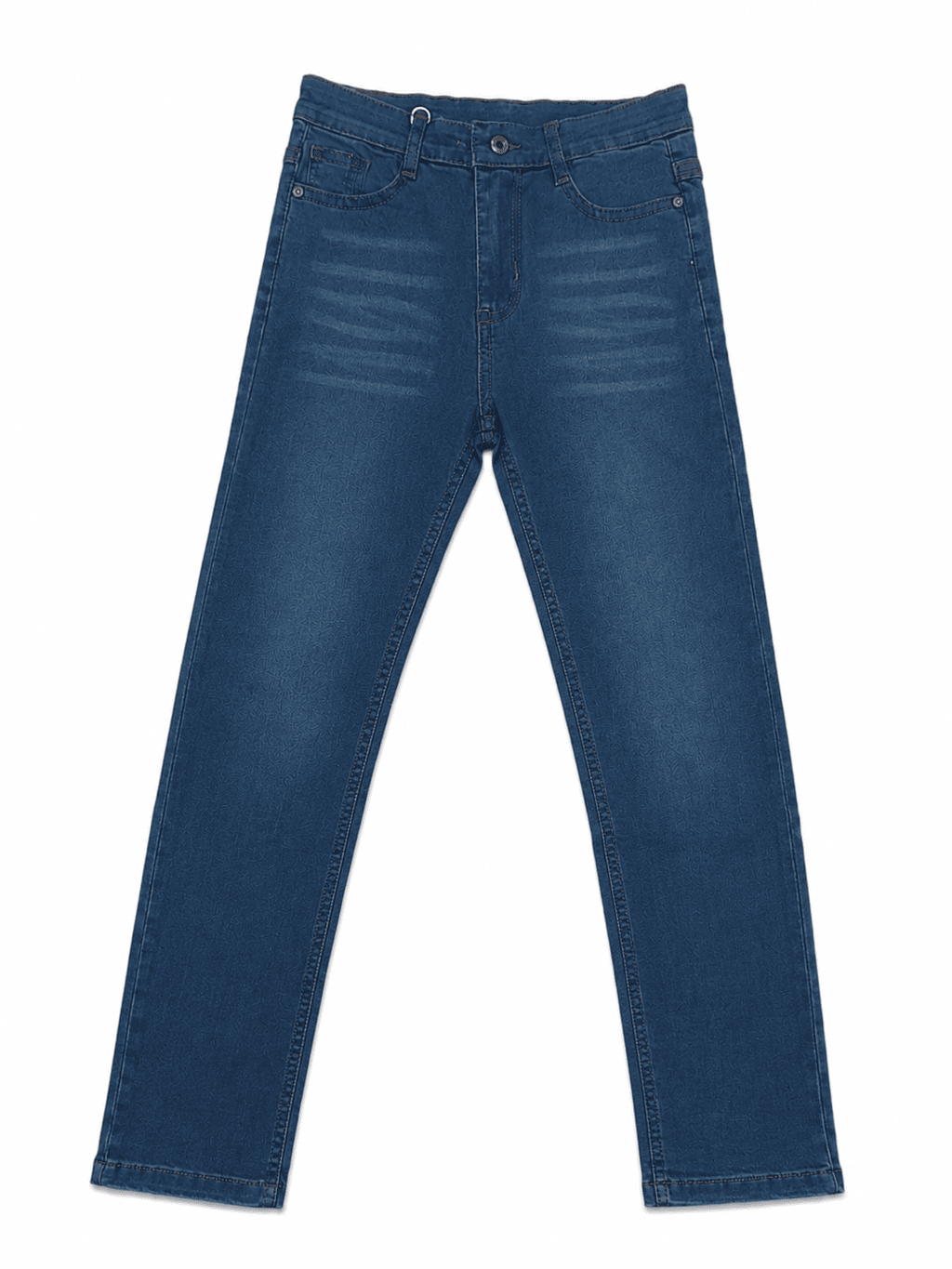 Reekaz Boys Light Blue Denim Jeans – Classic Casual Full-Length Pant