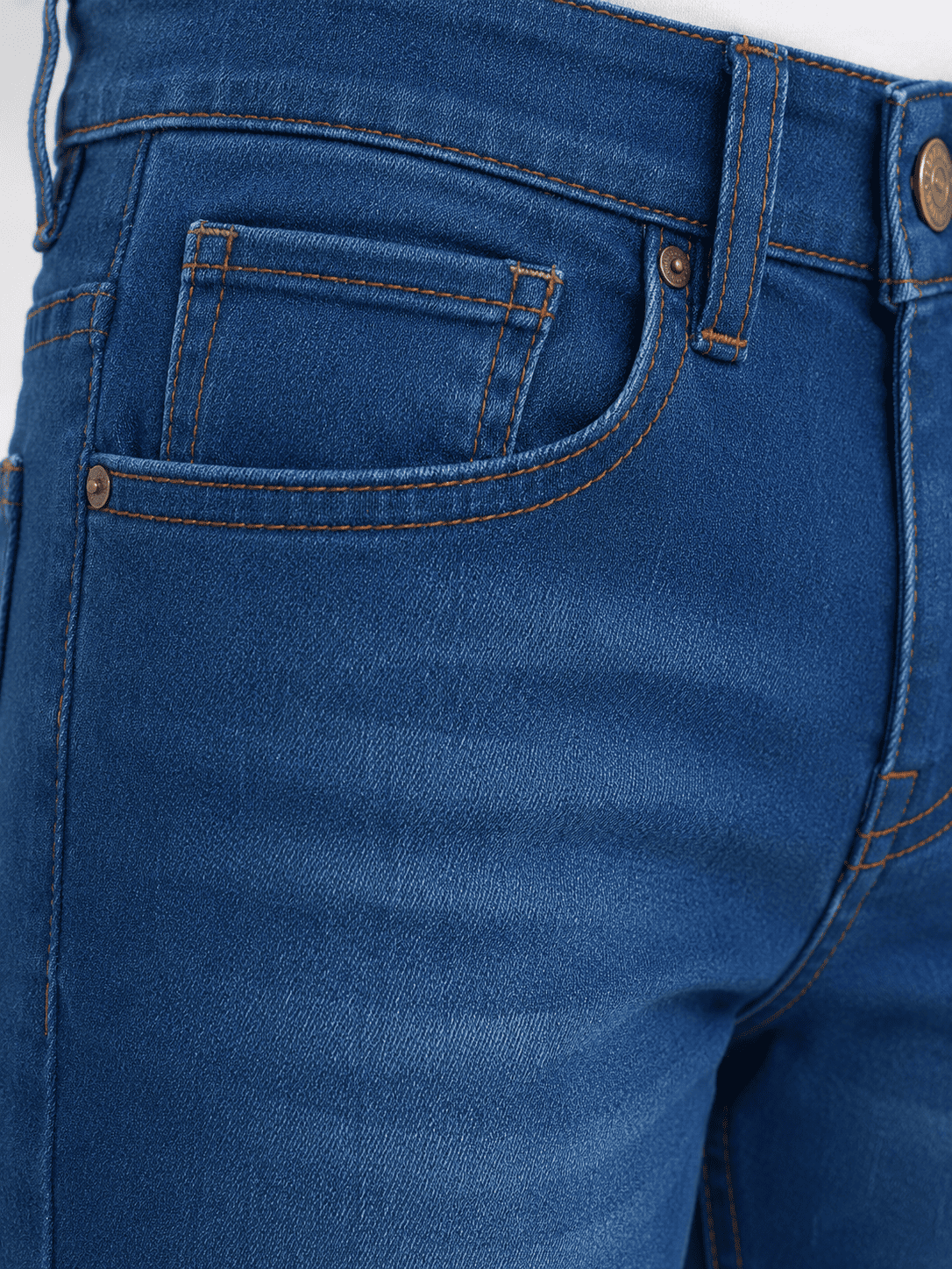 Reekaz Boys Light Blue Denim Jeans – Classic Casual Full-Length Pant