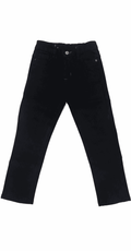 Reekaz Boys Black Denim Jeans – Classic Everyday Full-Length Pant