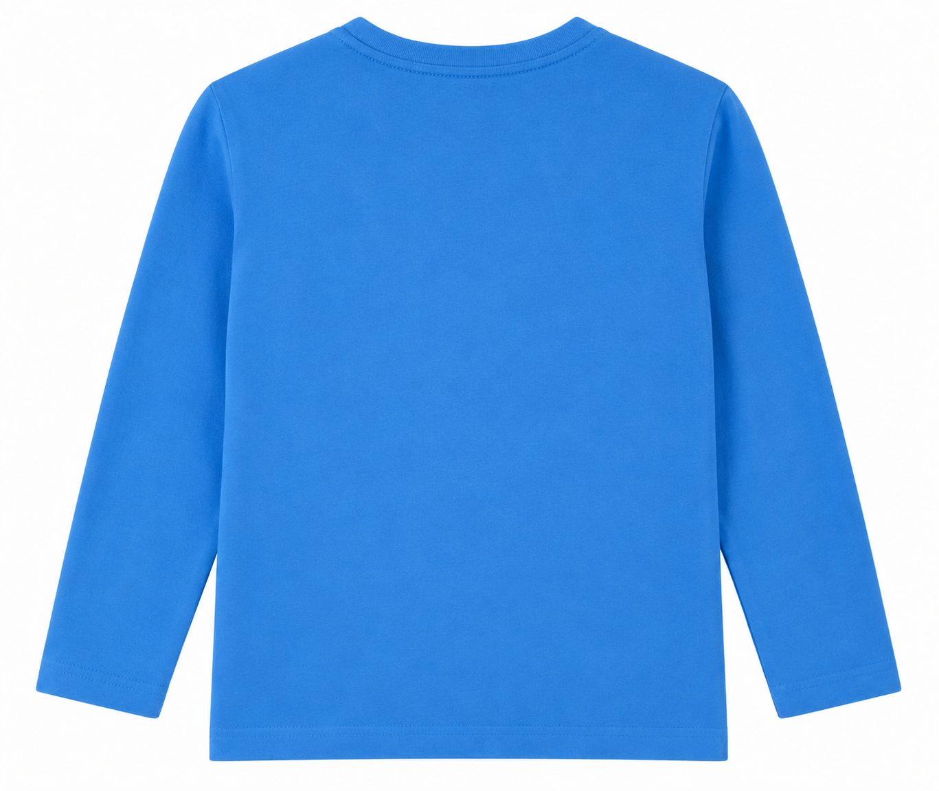 Reekaz Little Explorer Sky Blue Long Sleeve T-Shirt for Girls | Soft Cotton Graphic Tee (1–12 Years)